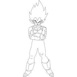 Dragon Ball Z (Anime and Manga) coloring page #38754 to print and color