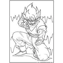 Dragon Ball Z (Anime and Manga) coloring page #38791 to print and color