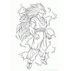 Dragon Ball Z (Anime and Manga) coloring page #38813 to print and color