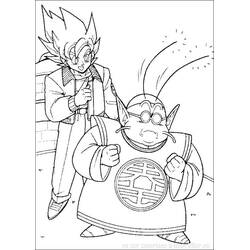 Dragon Ball Z (Anime and Manga) coloring page #38830 to print and color