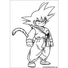 Dragon Ball Z (Anime and Manga) coloring page #38847 to print and color