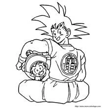 Dragon Ball Z (Anime and Manga) coloring page #38865 to print and color