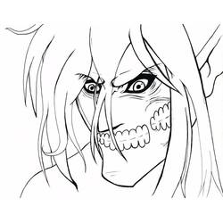 Coloring pages: Eren Yeager - Free Printable Coloring Pages