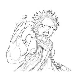 Fairy Tail (Anime and Manga) coloring page #176079 to print and color