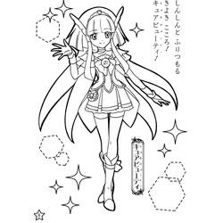 Coloring pages: Glitter Force - Free Printable Coloring Pages