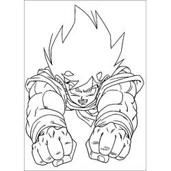 Goku (Anime and Manga) coloring page #201370 to print and color