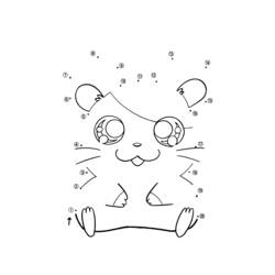 Hamtaro (Anime and Manga) coloring page #39933 to print and color