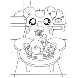 Hamtaro (Anime and Manga) coloring page #40091 to print and color