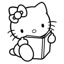 Hello Kitty (Anime and Manga) coloring page #36781 to print and color