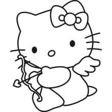 Hello Kitty (Anime and Manga) coloring page #36782 to print and color