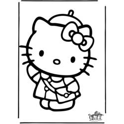 Hello Kitty (Anime and Manga) coloring page #36793 to print and color