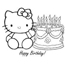 Hello Kitty (Anime and Manga) coloring page #36810 to print and color