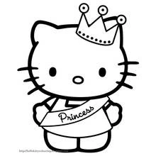 Hello Kitty (Anime and Manga) coloring page #36833 to print and color