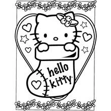 Hello Kitty (Anime and Manga) coloring page #36854 to print and color