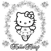 Hello Kitty (Anime and Manga) coloring page #36992 to print and color
