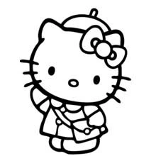 Hello Kitty (Anime and Manga) coloring page #37061 to print and color