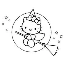 Hello Kitty (Anime and Manga) coloring page #37109 to print and color