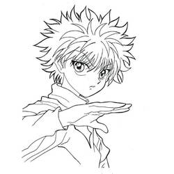 Hunter x Hunter (Anime and Manga) coloring page #201190 to print and color