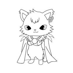 Jewelpet (Anime and Manga) coloring page #195875 to print and color