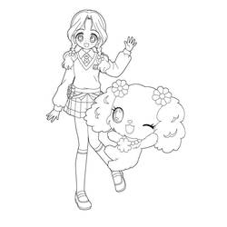 Jewelpet (Anime and Manga) coloring page #195881 to print and color