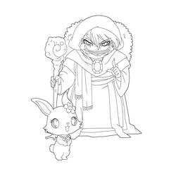 Jewelpet (Anime and Manga) coloring page #195888 to print and color