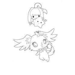 Jewelpet (Anime and Manga) coloring page #195894 to print and color