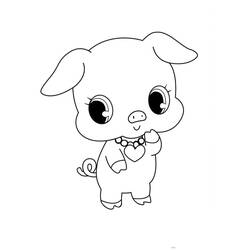 Jewelpet (Anime and Manga) coloring page #195903 to print and color