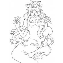 Mermaid Melody: Pichi Pichi Pitch (Anime and Manga) coloring page #53681 to print and color