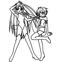 Mermaid Melody: Pichi Pichi Pitch (Anime and Manga) coloring page #53725 to print and color