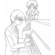 Mermaid Melody: Pichi Pichi Pitch (Anime and Manga) coloring page #53768 to print and color