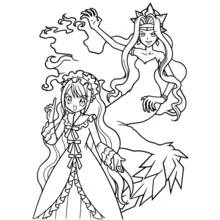 Mermaid Melody: Pichi Pichi Pitch (Anime and Manga) coloring page #53785 to print and color