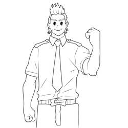 Coloring page: My Hero Academia (Anime and Manga) #176024 - Free Printable Coloring Pages
