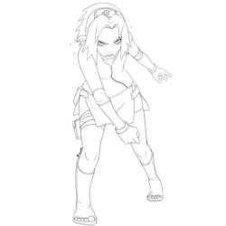 Naruto (Anime and Manga) coloring page #38325 to print and color