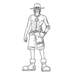 Coloring pages: One Piece - Free Printable Coloring Pages