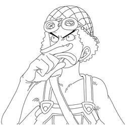 One Piece (Anime and Manga) coloring page #215207 to print and color