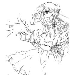 Coloring pages: Oshi no Ko - Free Printable Coloring Pages