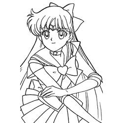 Sailor Moon (Anime and Manga) coloring page #182985 to print and color