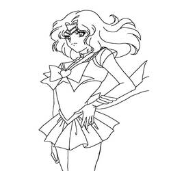 Sailor Moon (Anime and Manga) coloring page #182988 to print and color