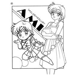 Sailor Moon (Anime and Manga) coloring page #182990 to print and color