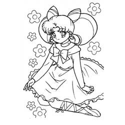 Sailor Moon (Anime and Manga) coloring page #182996 to print and color