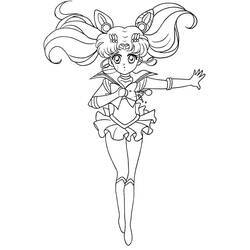Sailor Moon (Anime and Manga) coloring page #183004 to print and color