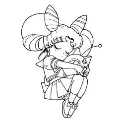 Sailor Moon (Anime and Manga) coloring page #183010 to print and color