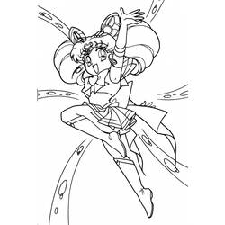 Sailor Moon (Anime and Manga) coloring page #183011 to print and color