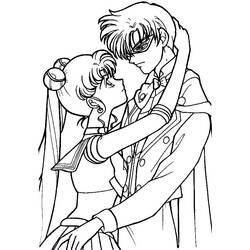 Sailor Moon (Anime and Manga) coloring page #50258 to print and color