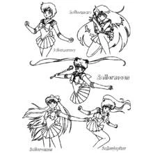 Sailor Moon (Anime and Manga) coloring page #50351 to print and color