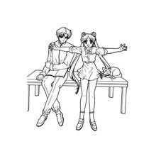 Sailor Moon (Anime and Manga) coloring page #50402 to print and color