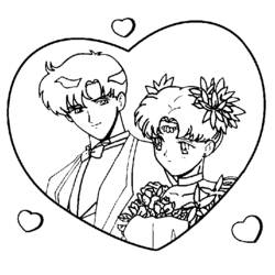 Sailor Moon (Anime and Manga) coloring page #50407 to print and color