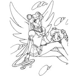 Sailor Moon (Anime and Manga) coloring page #50429 to print and color