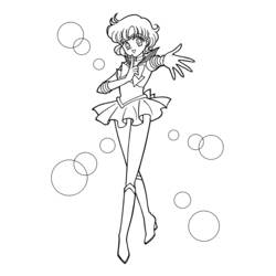 Coloring page: Sailor Moon (Anime and Manga) #50444 - Free Printable Coloring Pages