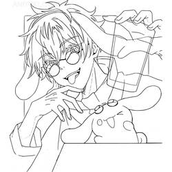 Coloring pages: Satoru Gojo - Free Printable Coloring Pages